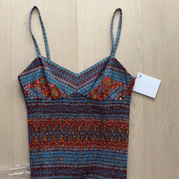 Brand NWT! Scanlan Theodore Ruby Floral Dress - Picture 4 of 6